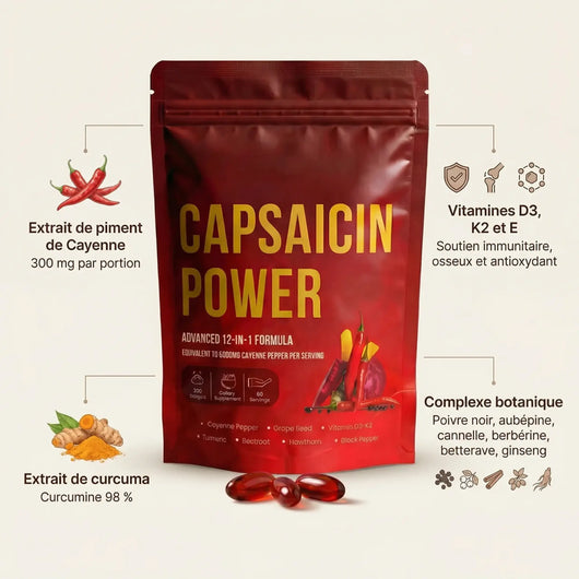 CAPSAICIN POWER® Circulation et Vitalité